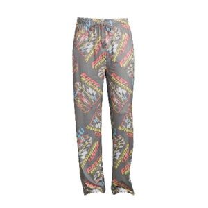 Mens Fast & Furious Logo Sleep Pajama Lounge Pants Size S